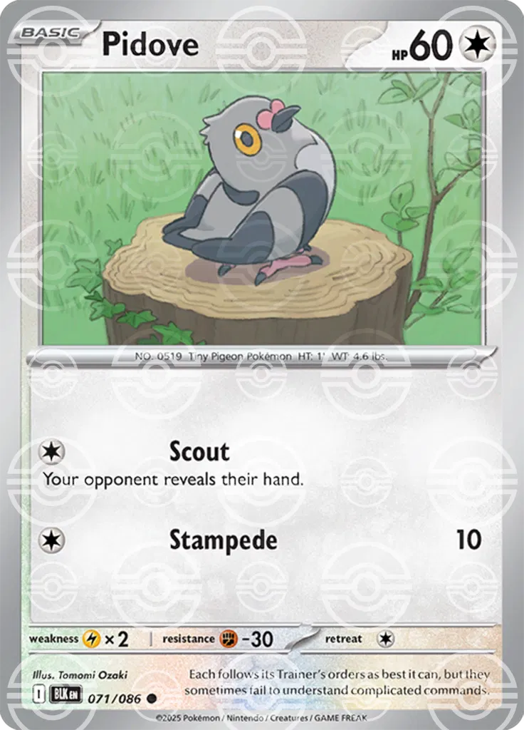 Pidove (Poke Ball Pattern)