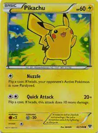 Pikachu 42/146 - Holofoil - Near Mint – Miscellaneous Cards & Products – Single Pokémon Card 1 Pikachu 42/146 - Holofoil - Near Mint – Miscellaneous Cards & Products – Single Pokémon Card