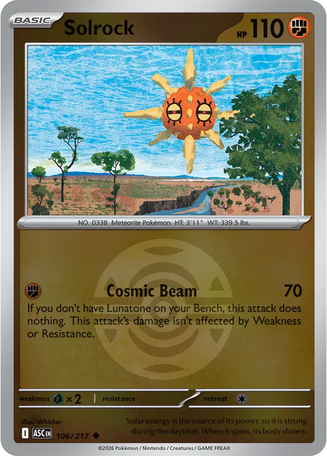 Solrock (Dusk Ball)