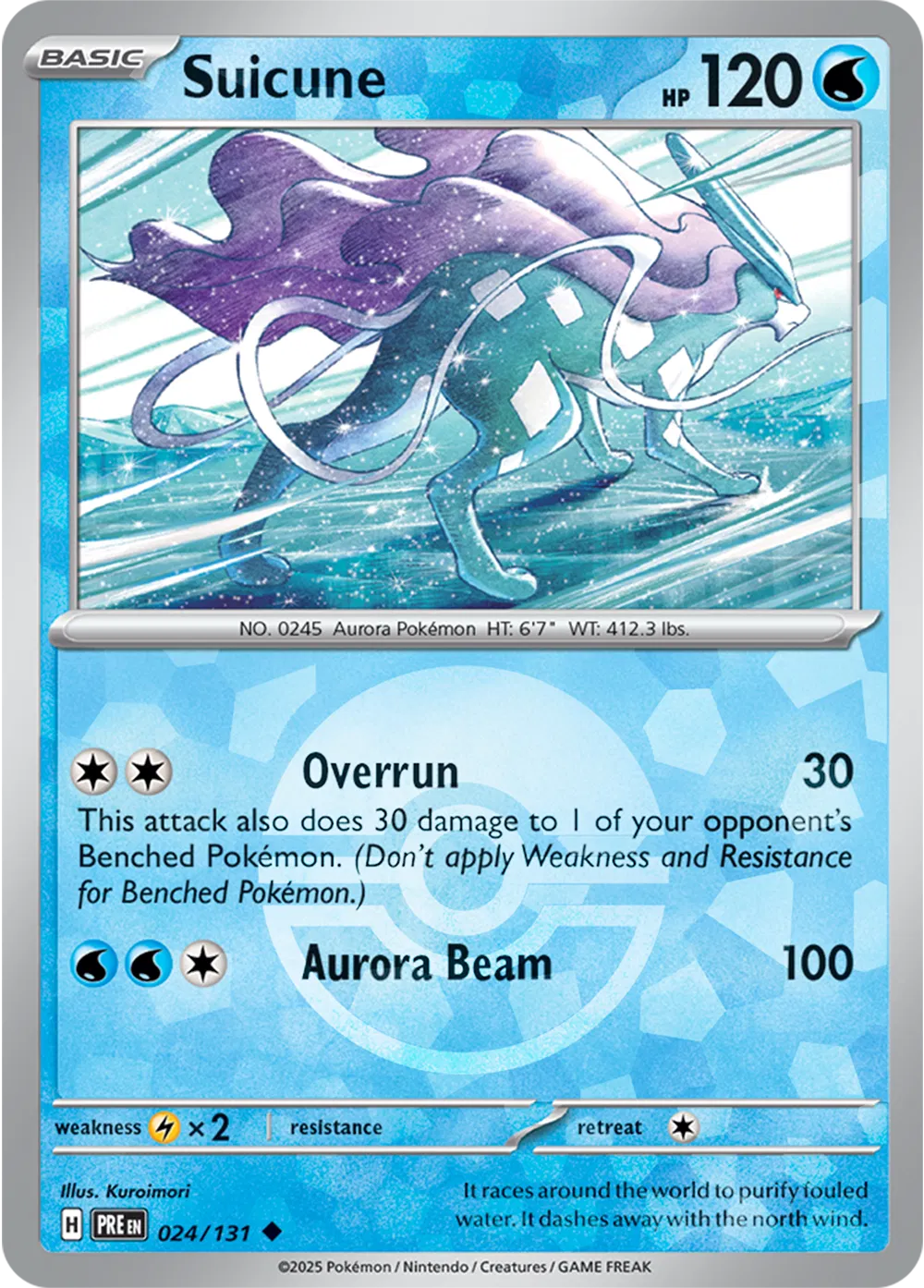 Suicune (Poke Ball Pattern)