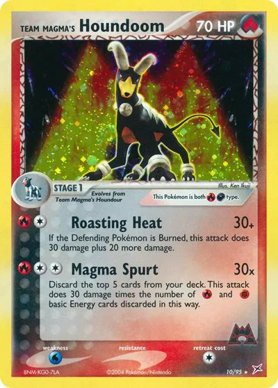 Team Magma's Houndoom (10)