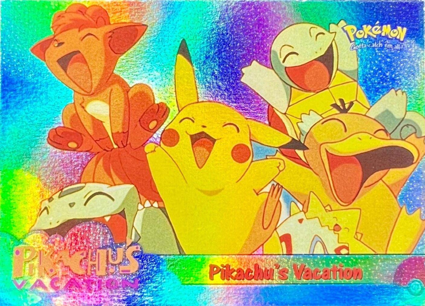 Pikachu's Vacation [Rainbow Foil] #42