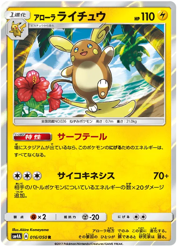 Alolan Raichu (JP)