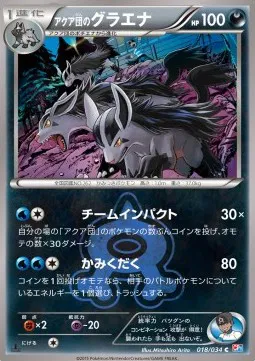 Team Aqua's Mightyena (JP)